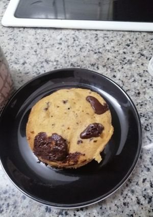 Una foto de Bizcocho 1 min vegano en microondas sin gluten | sin histamina