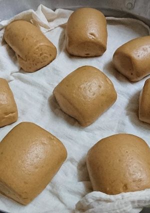 手作黑糖饅頭 的食譜成品照片