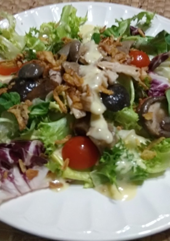 Una foto de Ensalada templada caprichosa