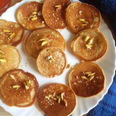 A picture of Arabian pancakes.