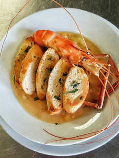 Una foto de Chowder de mariscos