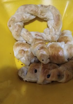 صورة لوصفة ضفيرة بالجبنة وكرواسون