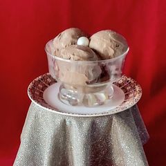 A picture of CHOCO COFFEE CASHEW Ice cream (Traditional Indian Ice cream in kothi).