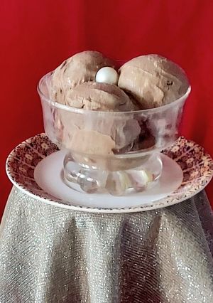 A picture of CHOCO COFFEE CASHEW Ice cream (Traditional Indian Ice cream in kothi).