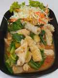 ปลาหมึกผัดไข่เค็ม