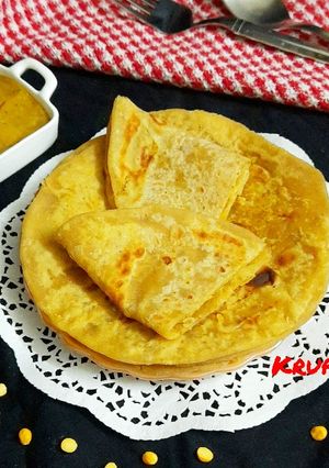 A picture of Dry fruit puran poli.