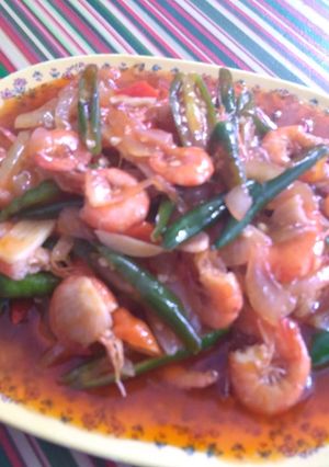 Foto resep Udang saus padang