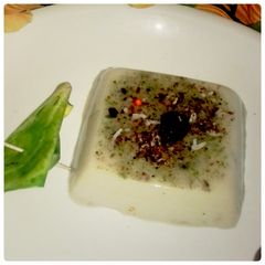 A picture of Pan panna cotta.