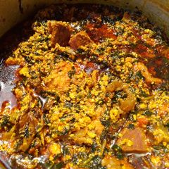 A picture of Egusi Soup.