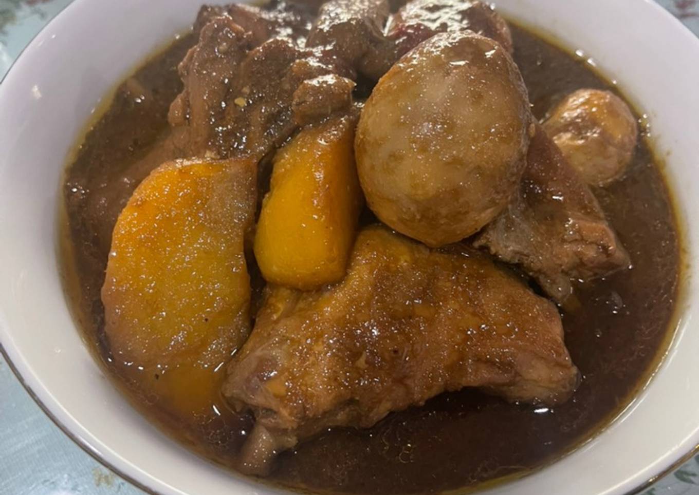 Semur ayam kecap medan