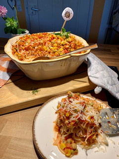 Nudeltopf mit Gemüse Rezepthauptbild