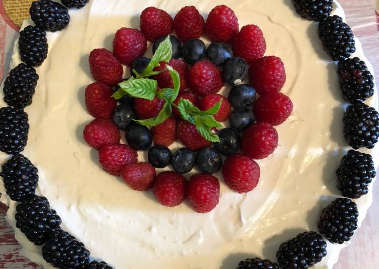 Cheesecake mascarpone, panna e yogurt