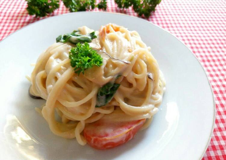 Langkah Mudah untuk Membuat Vegan Aflredo Spaghetti Anti Gagal