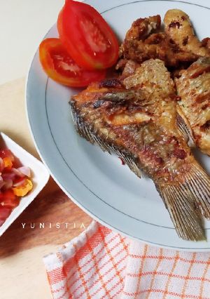 Foto resep Ikan Mas Goreng Sambal Atah