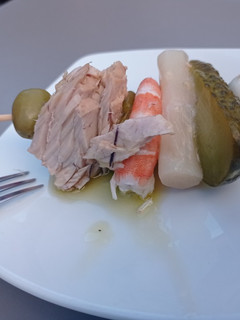 Una foto de Pincho XXL marino