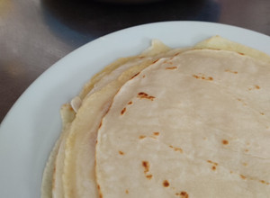 Una foto de Frilloas veganas para canelones o lasagna