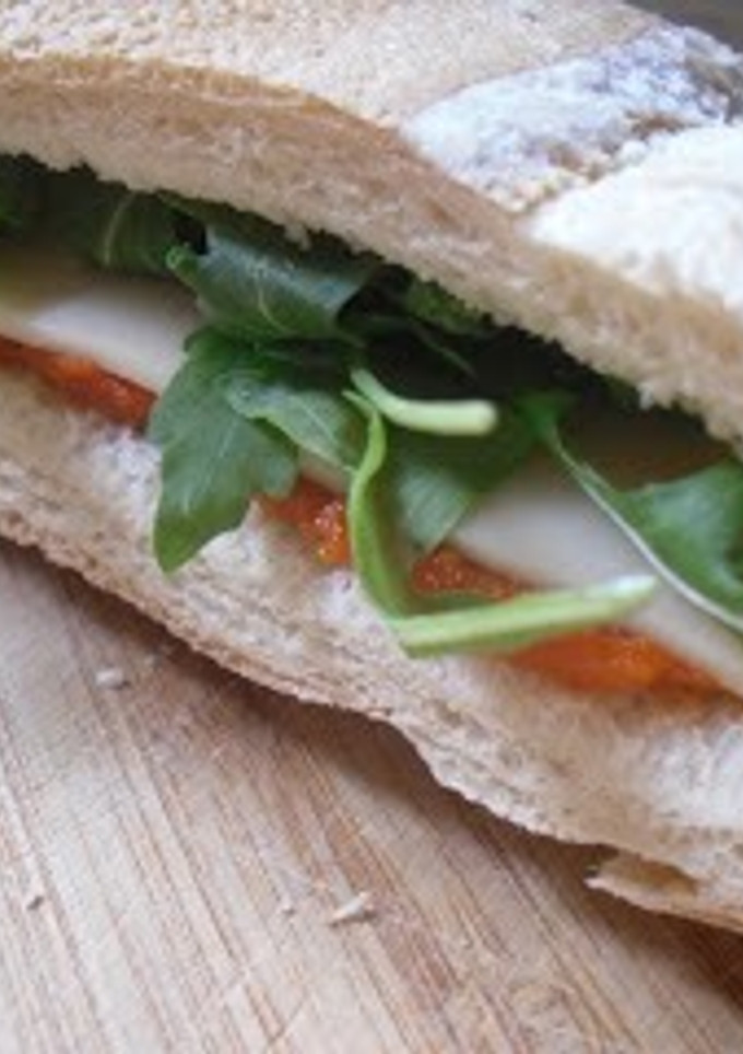 Una foto de Relleno de sobrasada y miel para sandwiches