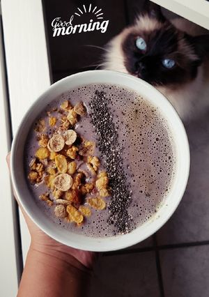 Hình của món Blueberry Smoothie.