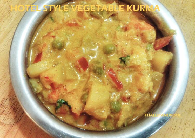 How to Prepare Award-winning Hotel style Vegetable Kurma