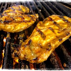 A picture of Grilled Jerk Chicken.