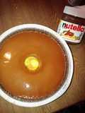 Flan de nutella