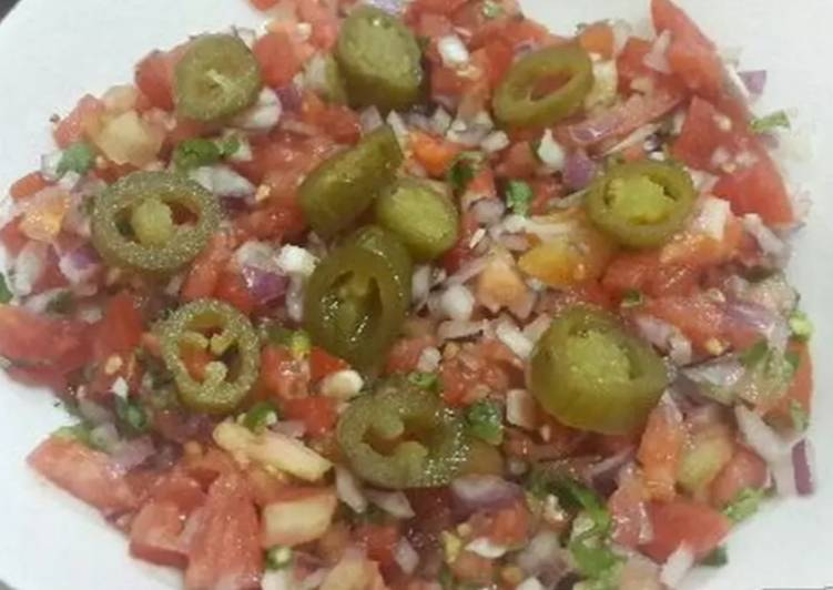 Recipe of Quick Mexican Jalapeno and Tomato Salad