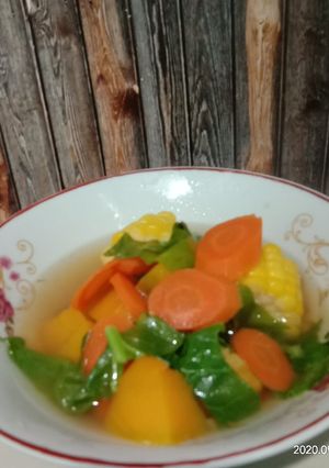 Foto resep Sayur bening aneka sayur.