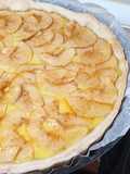 Tarta de manzana con masa hojaldrada
