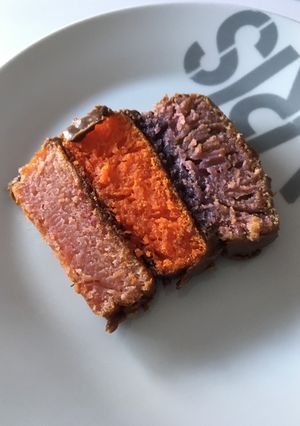Une photo de Gâteau au yaourt coloré