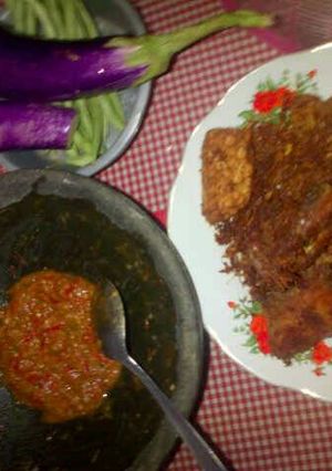 Foto resep Ayam+Tempe Goreng Bumbu Lengkuas