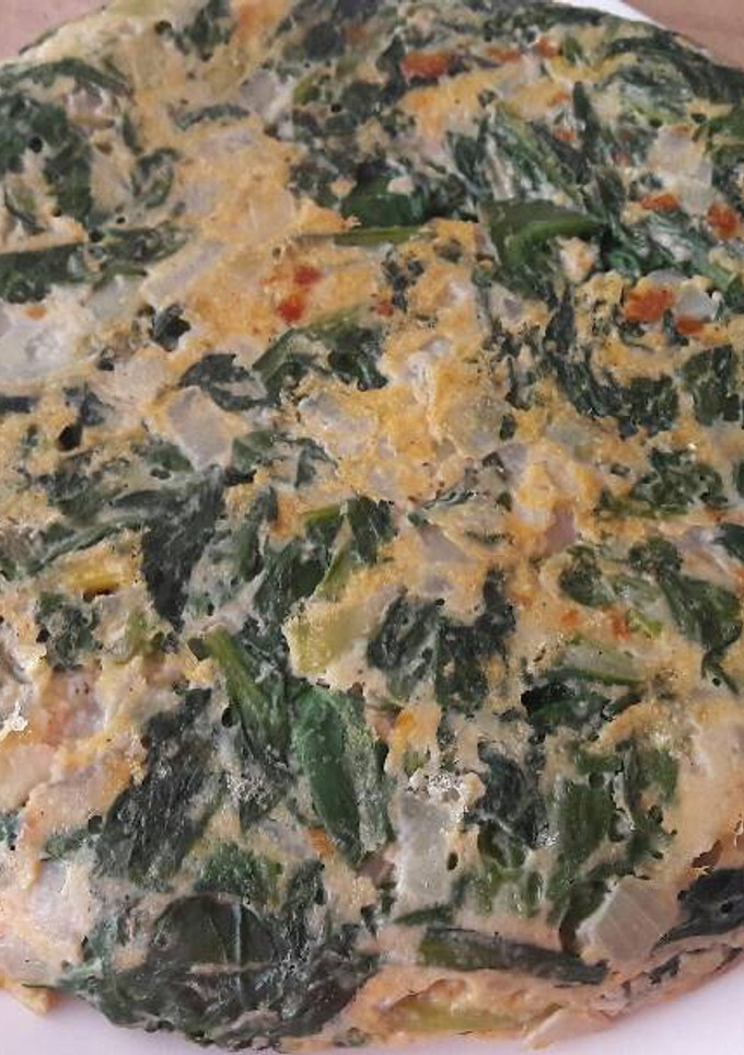 Una foto de Tortilla de acelgas