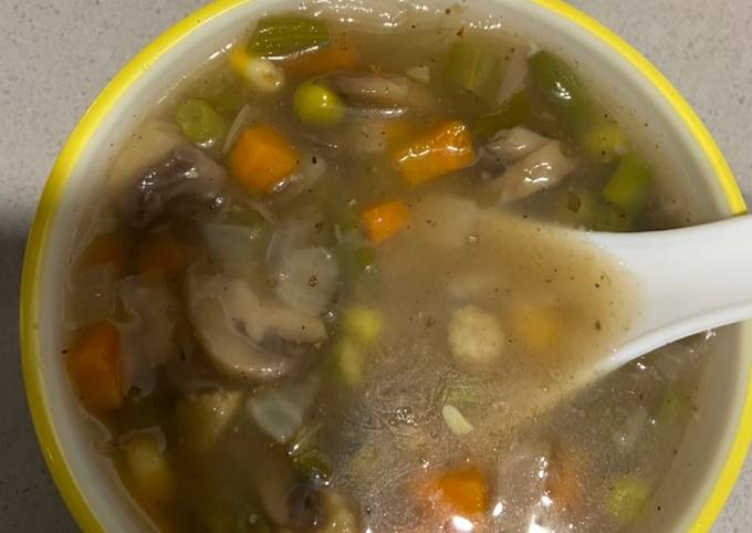 Step-by-Step Guide to Make Any-night-of-the-week Clear vegetable soup