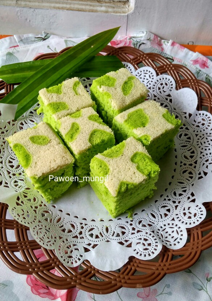 Foto resep 94.bolu santan bermotif