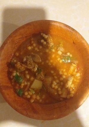 صورة لوصفة بركوكس بدوارة حار