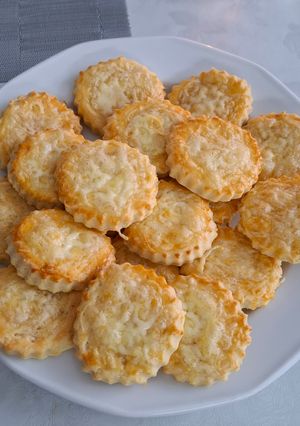 Sajtos virágok recept fotója