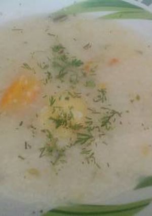 Una foto de Sopa de arroz