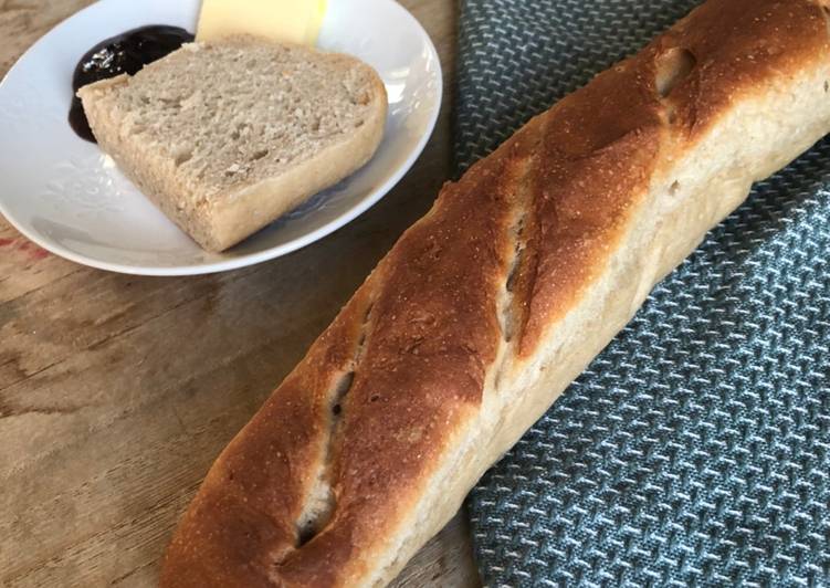 Voici la recette Baguette maison parfait