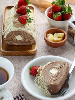Foto resep Mille Crepe Cake Roll