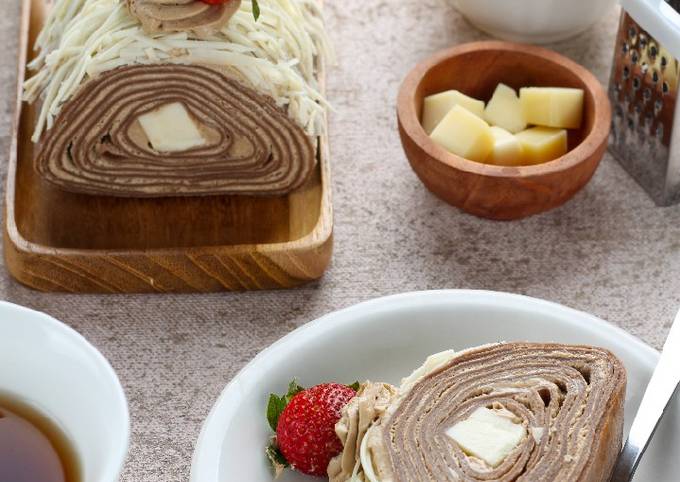 Resep Mille Crepe Cake Roll oleh Lara Khodijah - Cookpad