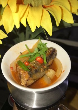 Hình của món Sốt cá mòi.