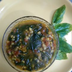 A picture of Dal Palak.