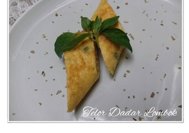 Resep Dadar Telor Lombok yang Enak