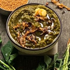 Delicious Sarson ka saag A picture of Delicious Sarson ka saag.