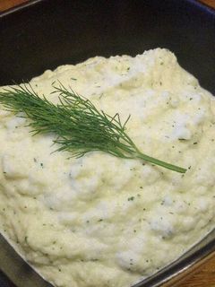 A picture of Cauliflower "Mashed Potatoes".