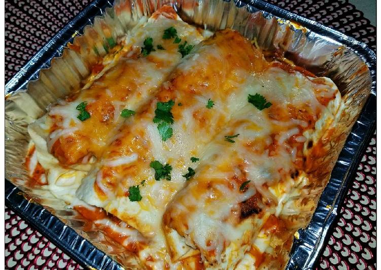 Simple Way to Prepare Favorite Chicken Sausage Enchiladas