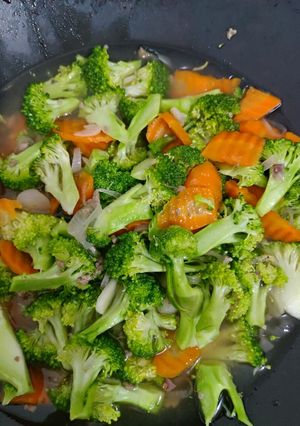 Foto resep Tumis Brokoli Wortel