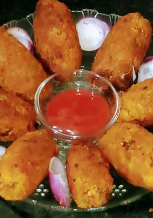 মাছের ডিমের চপ(Macher Dimer Chop Recipe In Bengali) রেসিপির প্রধান ছবি