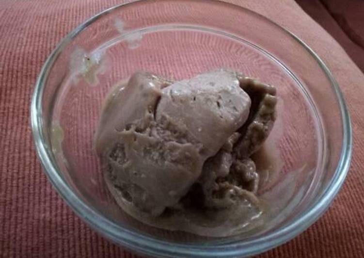 Choco-banana 'ice-cream'