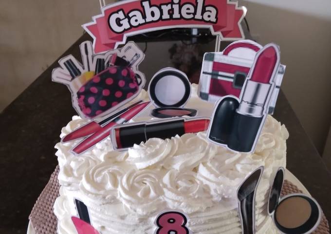 CAKE MAQUIAGEM 🍰💄 👄 Receita por Chef. María Luisa Valdez - Cookpad