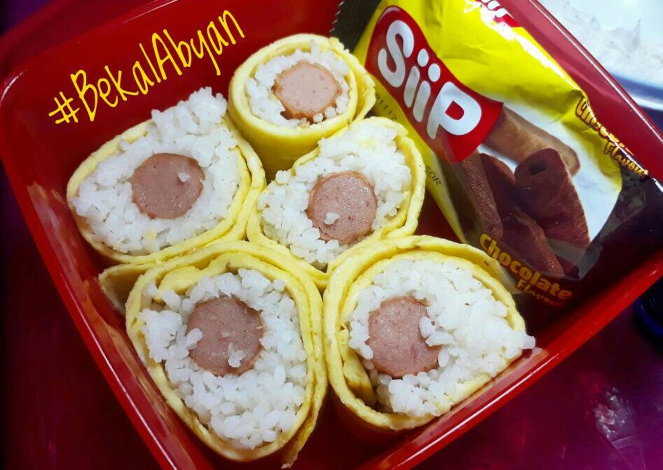Nasi Gulung Sosis